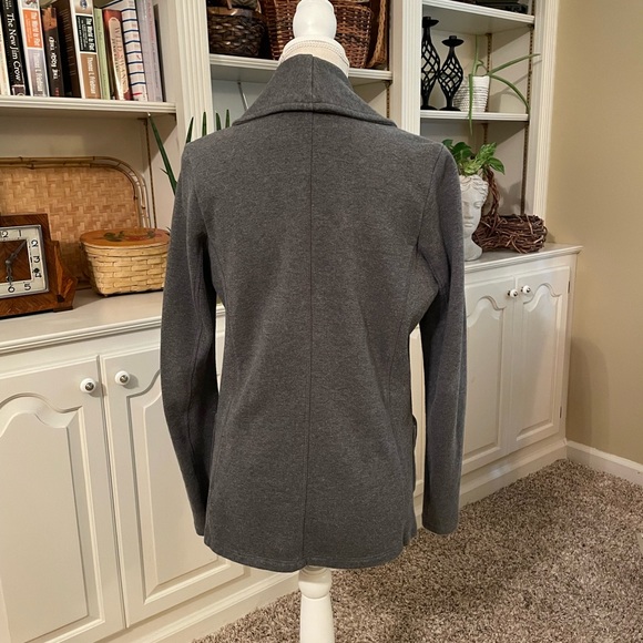 James Perse Blazer Sweater 4 XL French terry gray - Picture 3 of 10